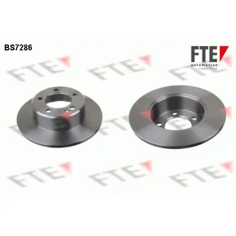FTE BS7286 - Jeu de 2 disques de frein arrière