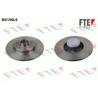 FTE BS7290LS - Jeu de 2 disques de frein arrière