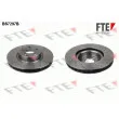 FTE BS7297B - Jeu de 2 disques de frein avant