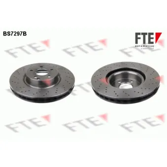 Jeu de 2 disques de frein avant FTE OEM 2214210612