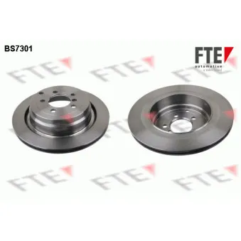 FTE BS7301 - Jeu de 2 disques de frein arrière
