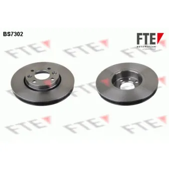 FTE BS7302 - Jeu de 2 disques de frein avant