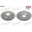 FTE BS7304 - Jeu de 2 disques de frein arrière