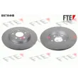 FTE BS7304HB - Jeu de 2 disques de frein arrière