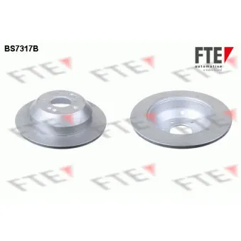FTE BS7317B - Jeu de 2 disques de frein arrière