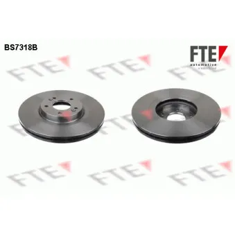 FTE BS7318B - Jeu de 2 disques de frein avant