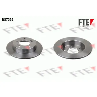 FTE BS7325 - Jeu de 2 disques de frein arrière