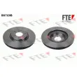 FTE BS7328B - Jeu de 2 disques de frein avant