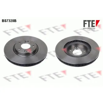 Jeu de 2 disques de frein avant FTE OEM 517122T100