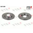 FTE BS7329B - Jeu de 2 disques de frein arrière