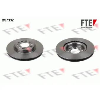 Jeu de 2 disques de frein arrière FTE OEM 51767379