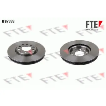 FTE BS7333 - Jeu de 2 disques de frein avant