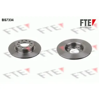 Jeu de 2 disques de frein arrière FTE OEM 51815313