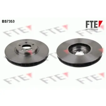 Jeu de 2 disques de frein avant FTE OEM 34116771982