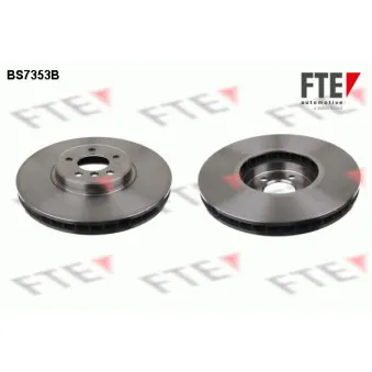 Jeu de 2 disques de frein avant FTE OEM 34116771982