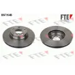 FTE BS7354B - Jeu de 2 disques de frein avant