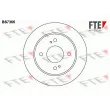 FTE BS7366 - Jeu de 2 disques de frein arrière
