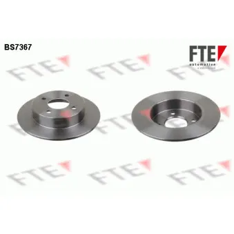 FTE BS7367 - Jeu de 2 disques de frein arrière