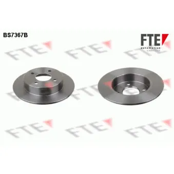 FTE BS7367B - Jeu de 2 disques de frein arrière