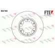 FTE BS7369 - Jeu de 2 disques de frein avant