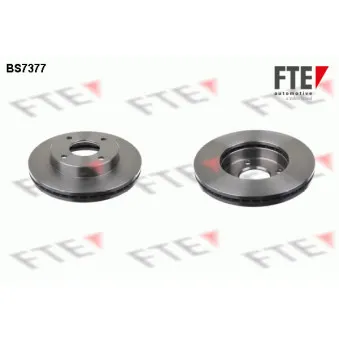 FTE BS7377 - Jeu de 2 disques de frein avant