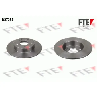 FTE BS7378 - Jeu de 2 disques de frein arrière