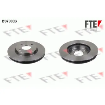 FTE BS7380B - Jeu de 2 disques de frein avant