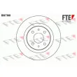 FTE BS7390 - Jeu de 2 disques de frein avant