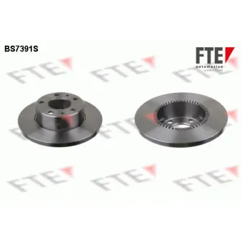FTE BS7391S - Jeu de 2 disques de frein arrière