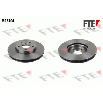 Jeu de 2 disques de frein avant FTE OEM AV611125DB