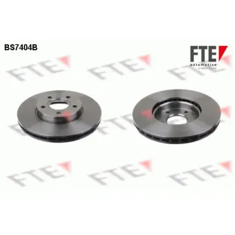 FTE BS7404B - Jeu de 2 disques de frein avant