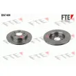 FTE BS7406 - Jeu de 2 disques de frein arrière