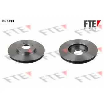 Jeu de 2 disques de frein avant FTE BS7410 pour FORD FIESTA 1.6 ST - 182cv