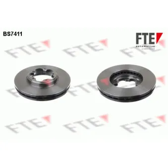 FTE BS7411 - Jeu de 2 disques de frein avant