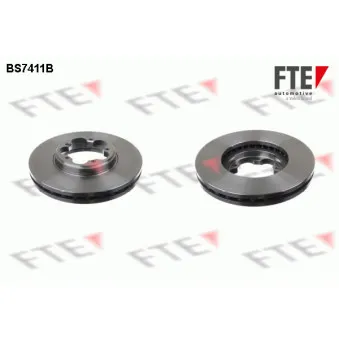 FTE BS7411B - Jeu de 2 disques de frein avant