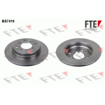 Jeu de 2 disques de frein arrière FTE OEM 42510SS0J00