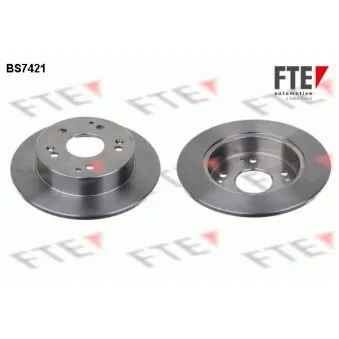 FTE BS7421 - Jeu de 2 disques de frein arrière