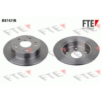 FTE BS7421B - Jeu de 2 disques de frein arrière