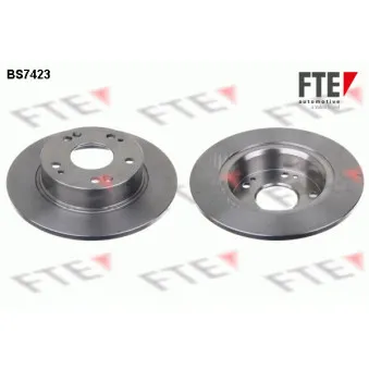 Jeu de 2 disques de frein arrière FTE OEM 42510SEAE50