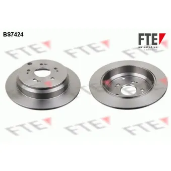 Jeu de 2 disques de frein arrière FTE OEM 42510SCAE50