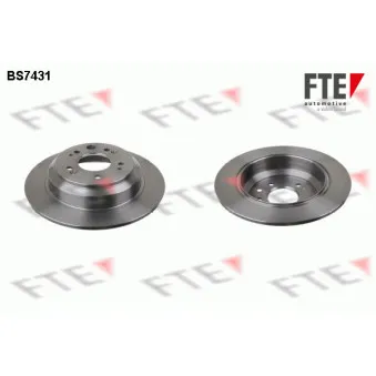FTE BS7431 - Jeu de 2 disques de frein arrière