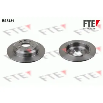 Jeu de 2 disques de frein arrière FTE OEM 42510TL0G51