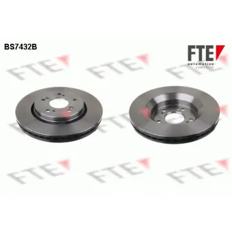 FTE BS7432B - Jeu de 2 disques de frein avant