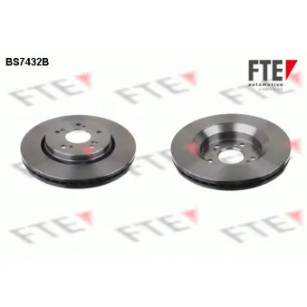 Jeu de 2 disques de frein avant FTE OEM 45251SWWG01