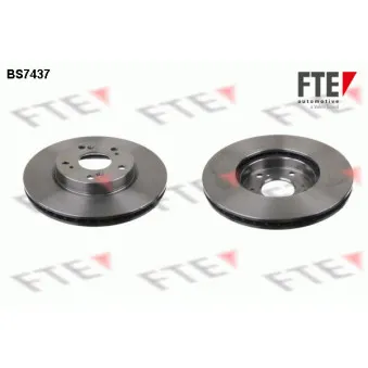 FTE BS7437 - Jeu de 2 disques de frein avant