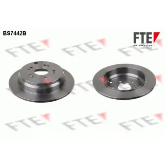 FTE BS7442B - Jeu de 2 disques de frein arrière