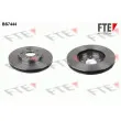 FTE BS7444 - Jeu de 2 disques de frein avant