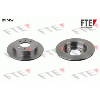 FTE BS7457 - Jeu de 2 disques de frein avant