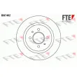 FTE BS7462 - Jeu de 2 disques de frein arrière