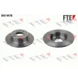FTE BS7467B - Jeu de 2 disques de frein arrière